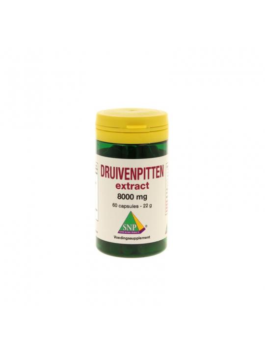 Druivenpitten zaad extract 8000mg