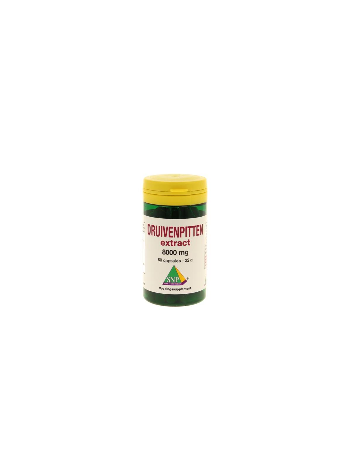 Druivenpitten zaad extract 8000mg