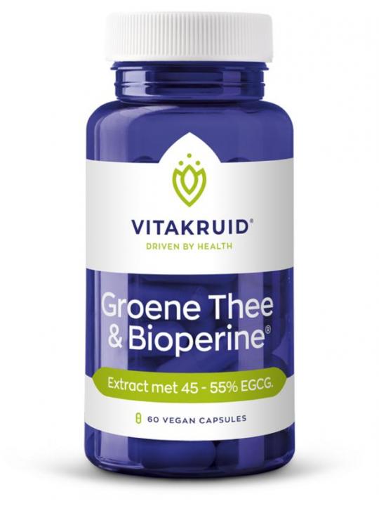 Groene thee extract 500 mg met bioperine