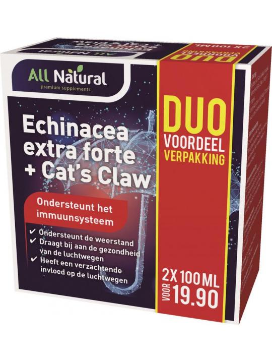 Echinacea extra forte + cat's claw