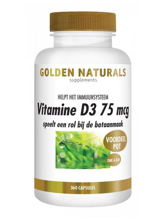 Vitamine D3 75mcg