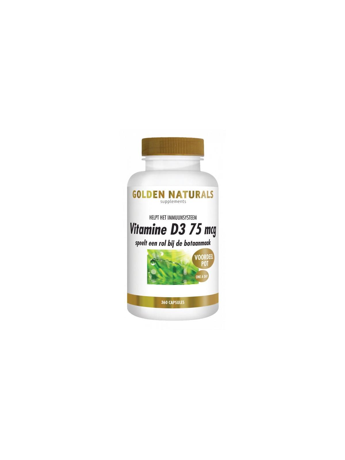 Vitamine D3 75mcg