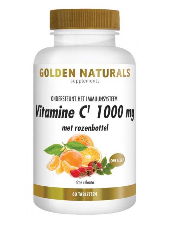 Vitamine C 1000 mg met rozenbottel