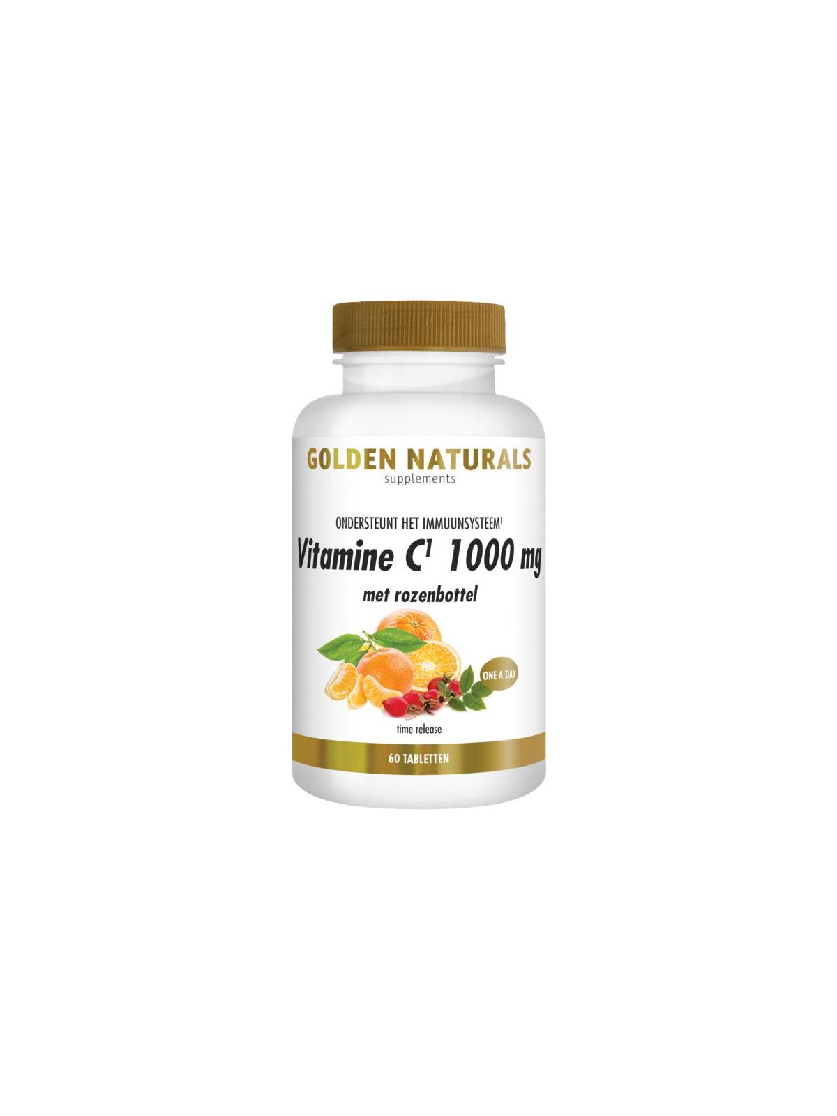 Vitamine C 1000 mg met rozenbottel