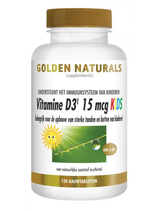 Vitamine D3 15mcg kids