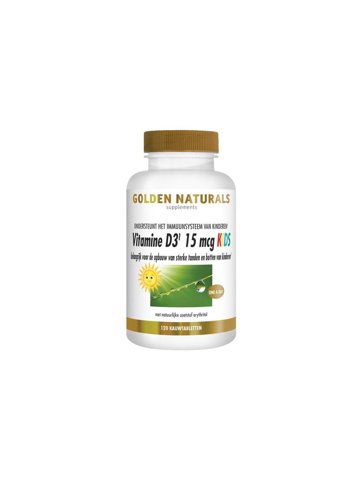 Vitamine D3 15mcg kids