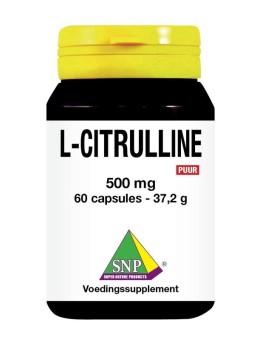 L Citrulline 500 mg puur