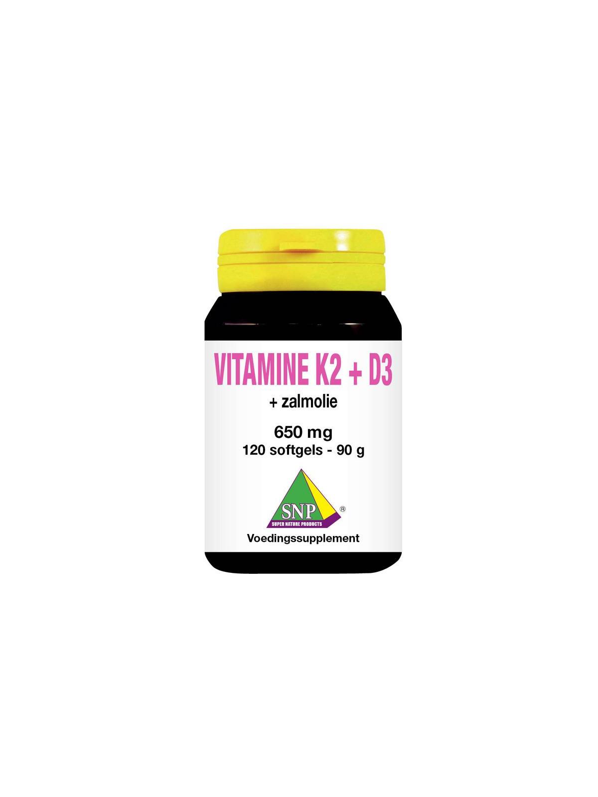 Vitamine K2 D3 zalmolie