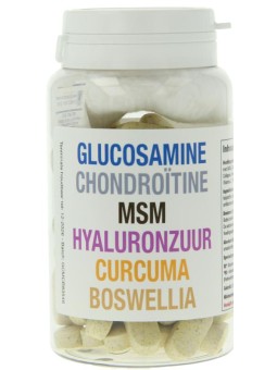 Glucosamine chondro MSM hyaluron curcum boswellia