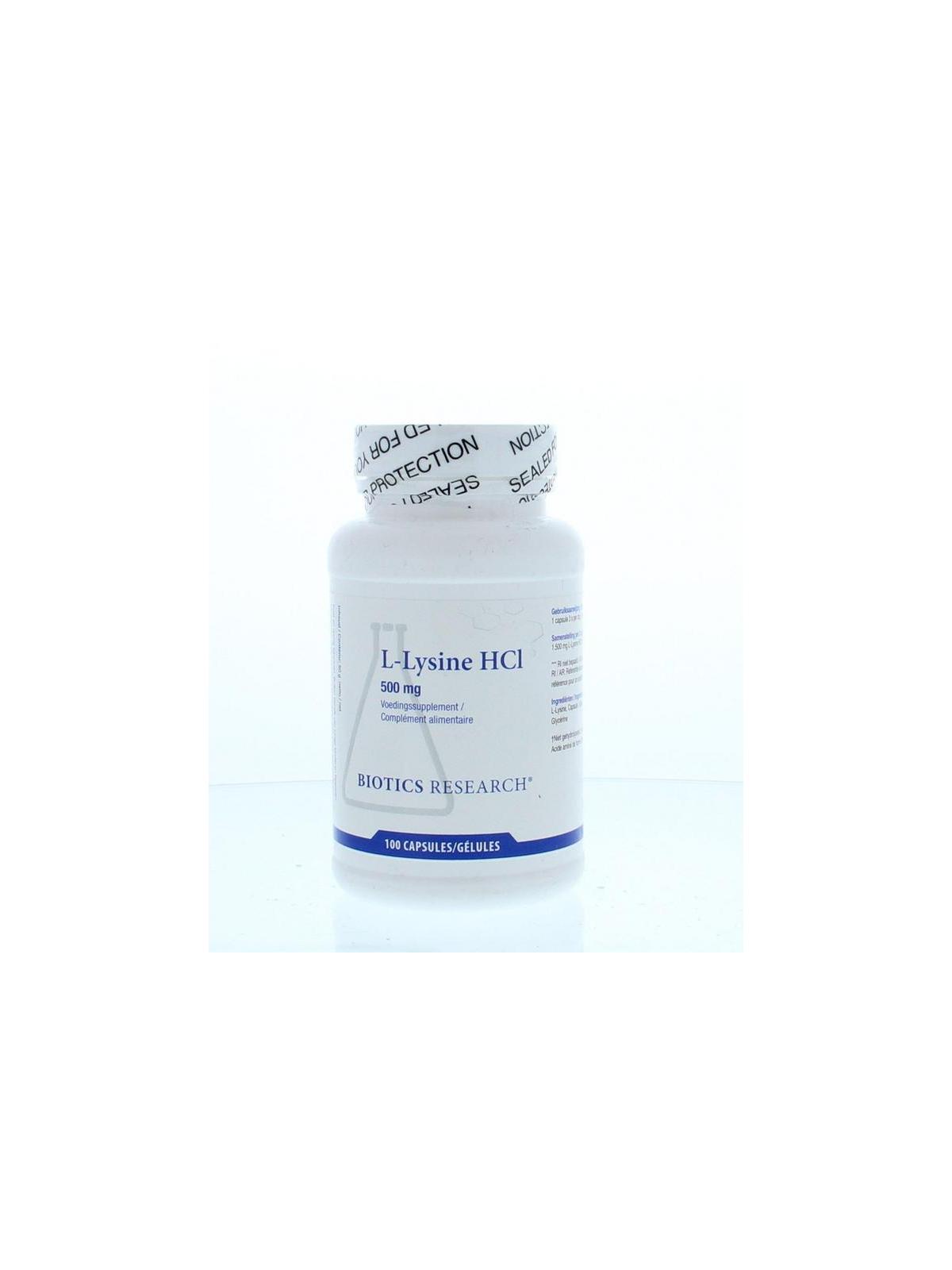 L-Lysine 500mg