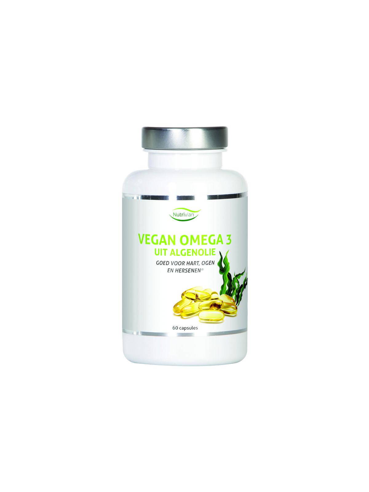 Vegan omega 3 uit algenolie