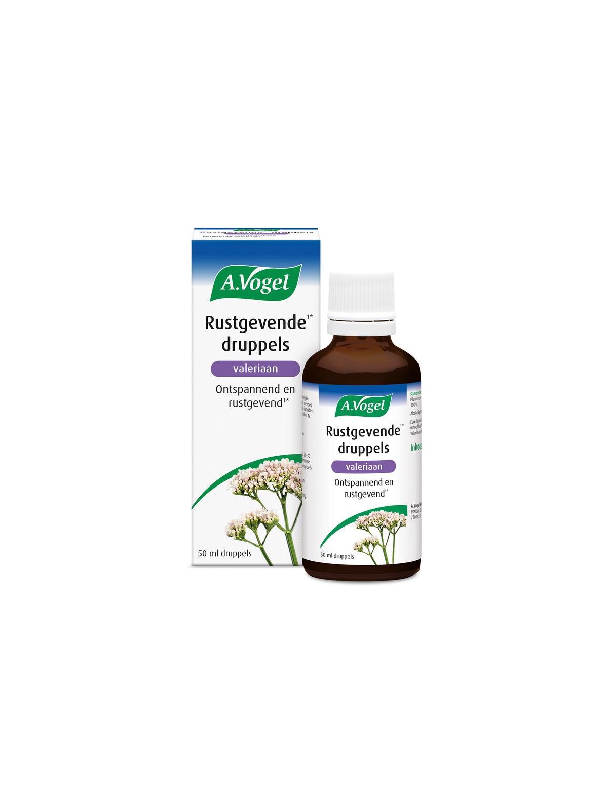 Rustgevende druppels valeriaan