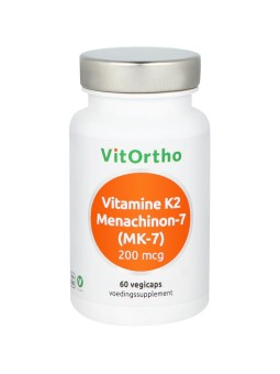 Vitamine K2 menachinon 7 200mcg