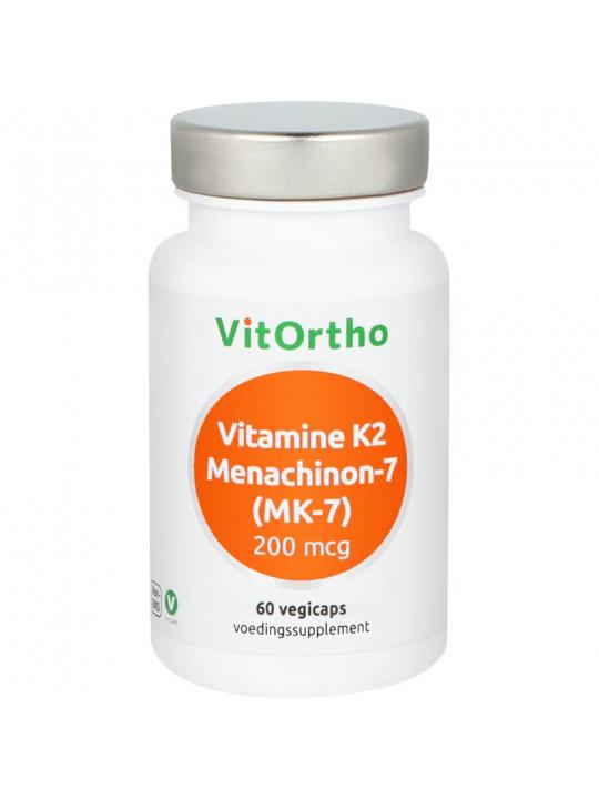 Vitamine K2 menachinon 7 200mcg