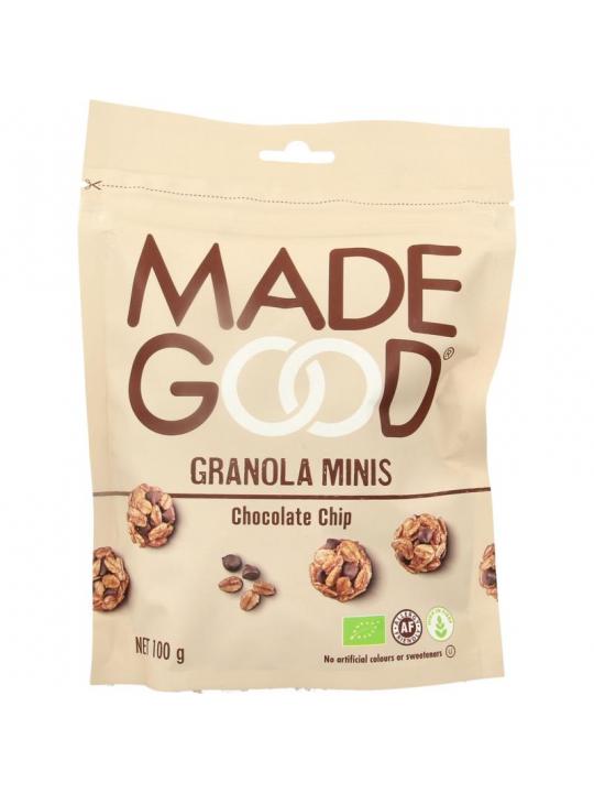Granola minis chocolate chip bio