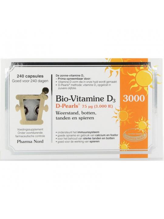 Bio vitamine D3 75 mcg