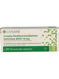 Hooikoorts cetirizine diHCl 10 mg