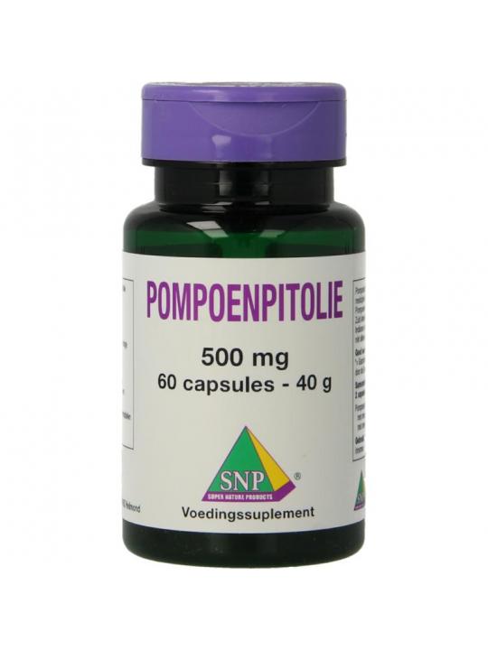 Pompoenpitolie 500mg