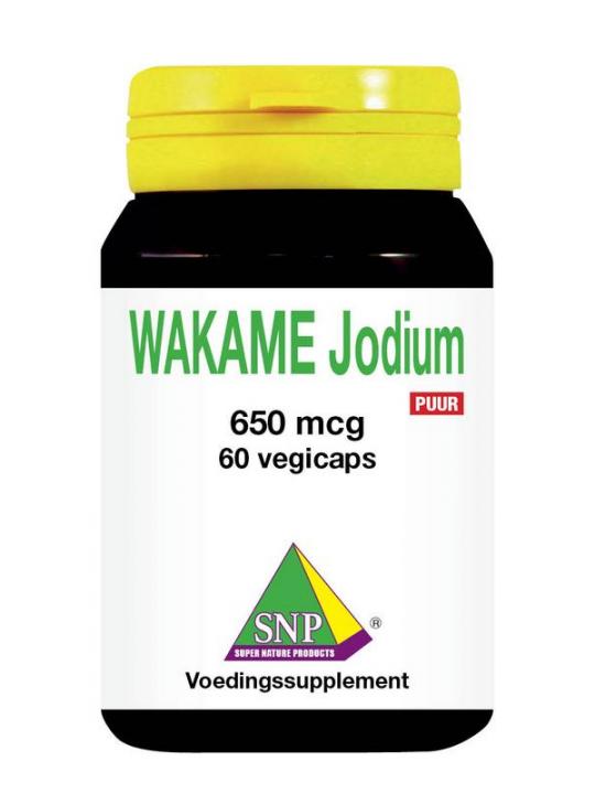 Wakame jodium 650mcg