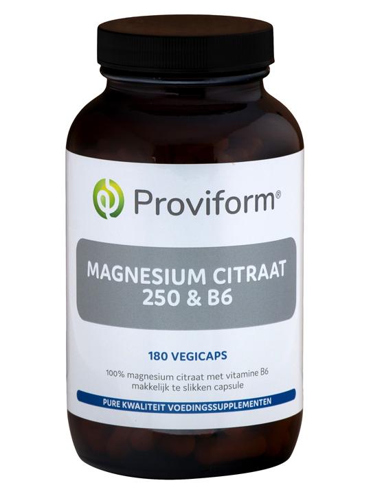 Magnesium citraat 250 & B6