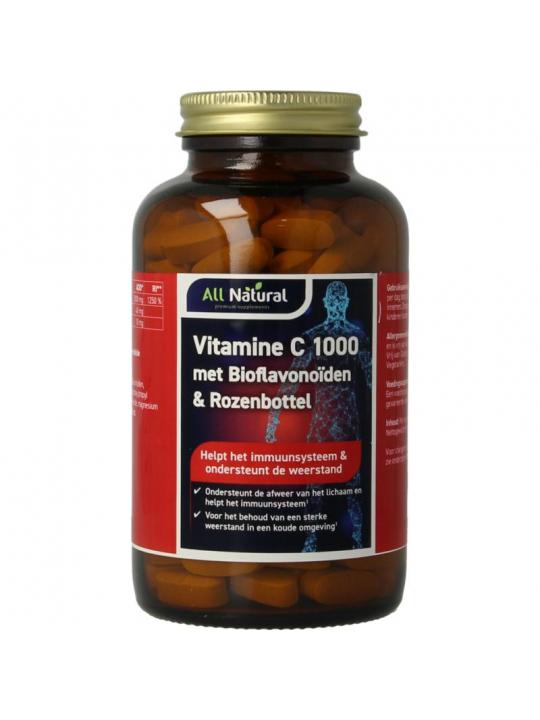 Vitamine C 1000 met bioflavonoiden & rozenbottel