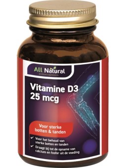 Vitamine D3 25mcg