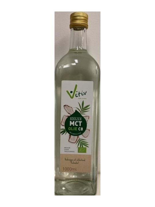 MCT olie C8 coconut pure 99% caprylic acid