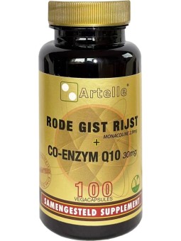 Rode gist rijst 100mg Q10 30mg