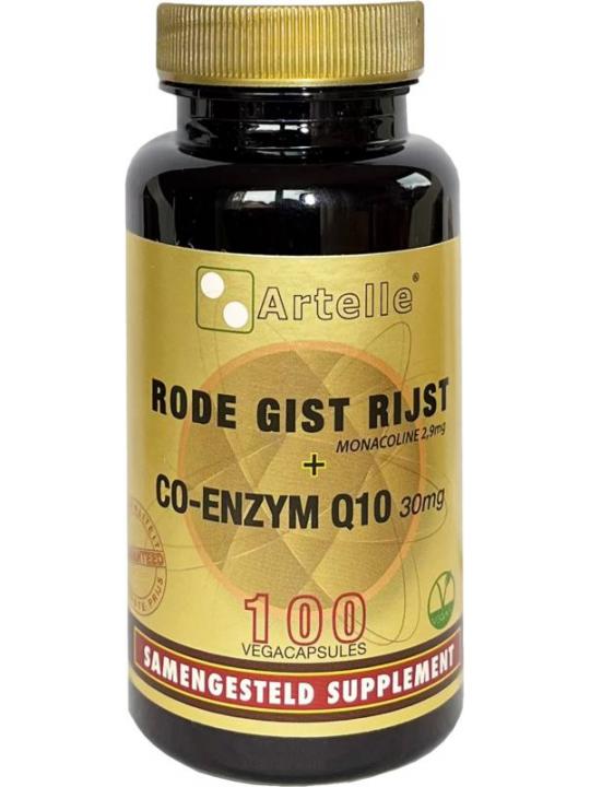 Rode gist rijst 100mg Q10 30mg