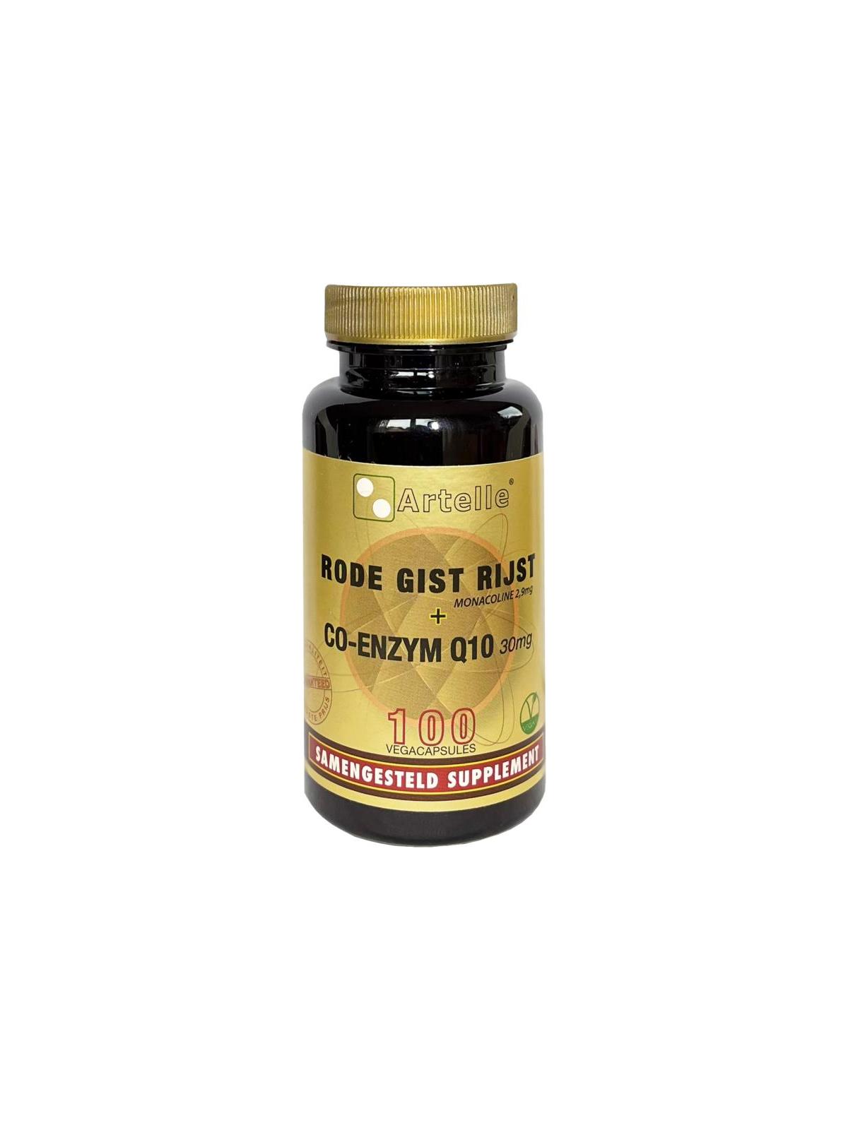 Rode gist rijst 100mg Q10 30mg