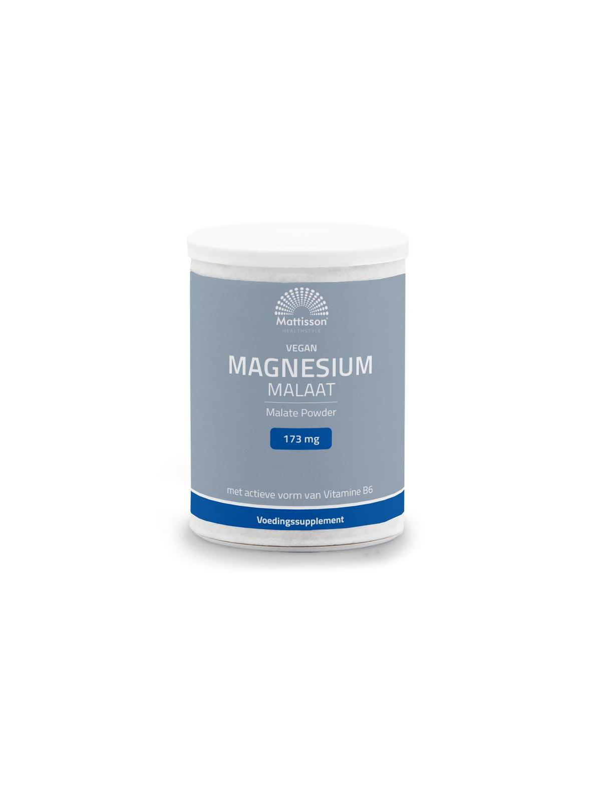 Magnesium malaat met actieve vorm vit. b6