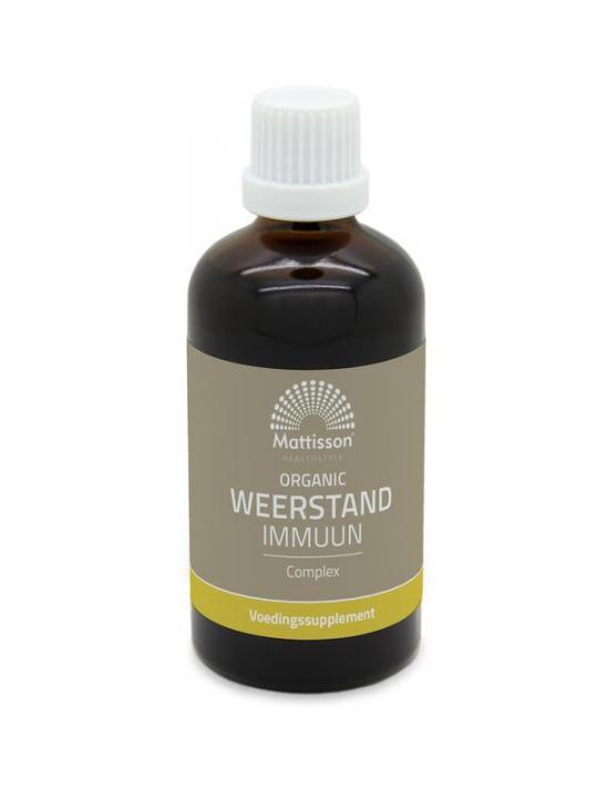 Organic weerstand/immuun complex tinctuur bio