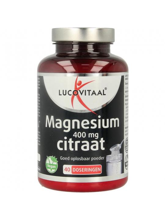 Magnesium citraat 400mg poeder