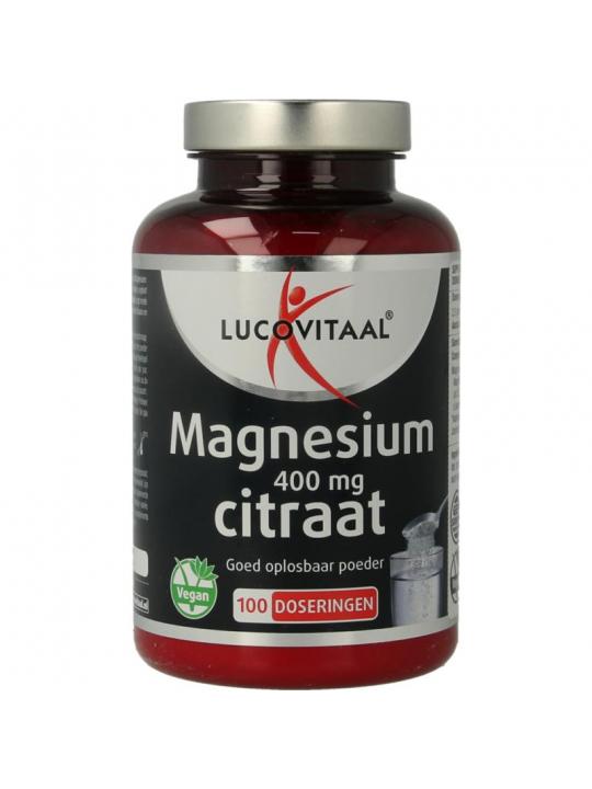 Magnesium citraat 400mg poeder