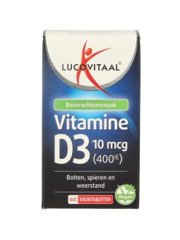 Vitamine D3 10mcg (400IE) vegan