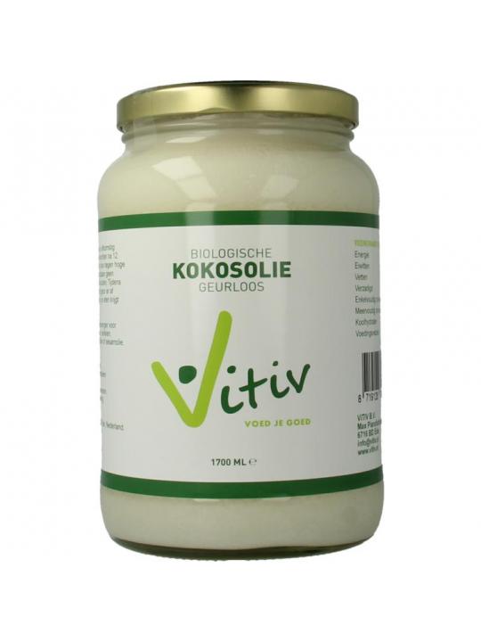 Kokosolie geurloos bio