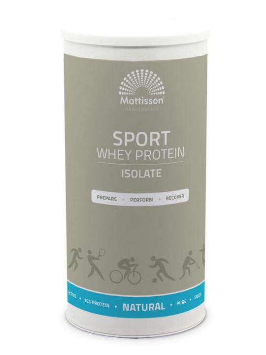 Whey protein isolate isolaat sport