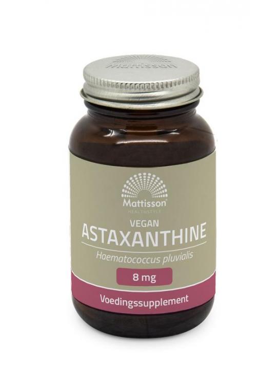 Vegan astaxanthine 8mg