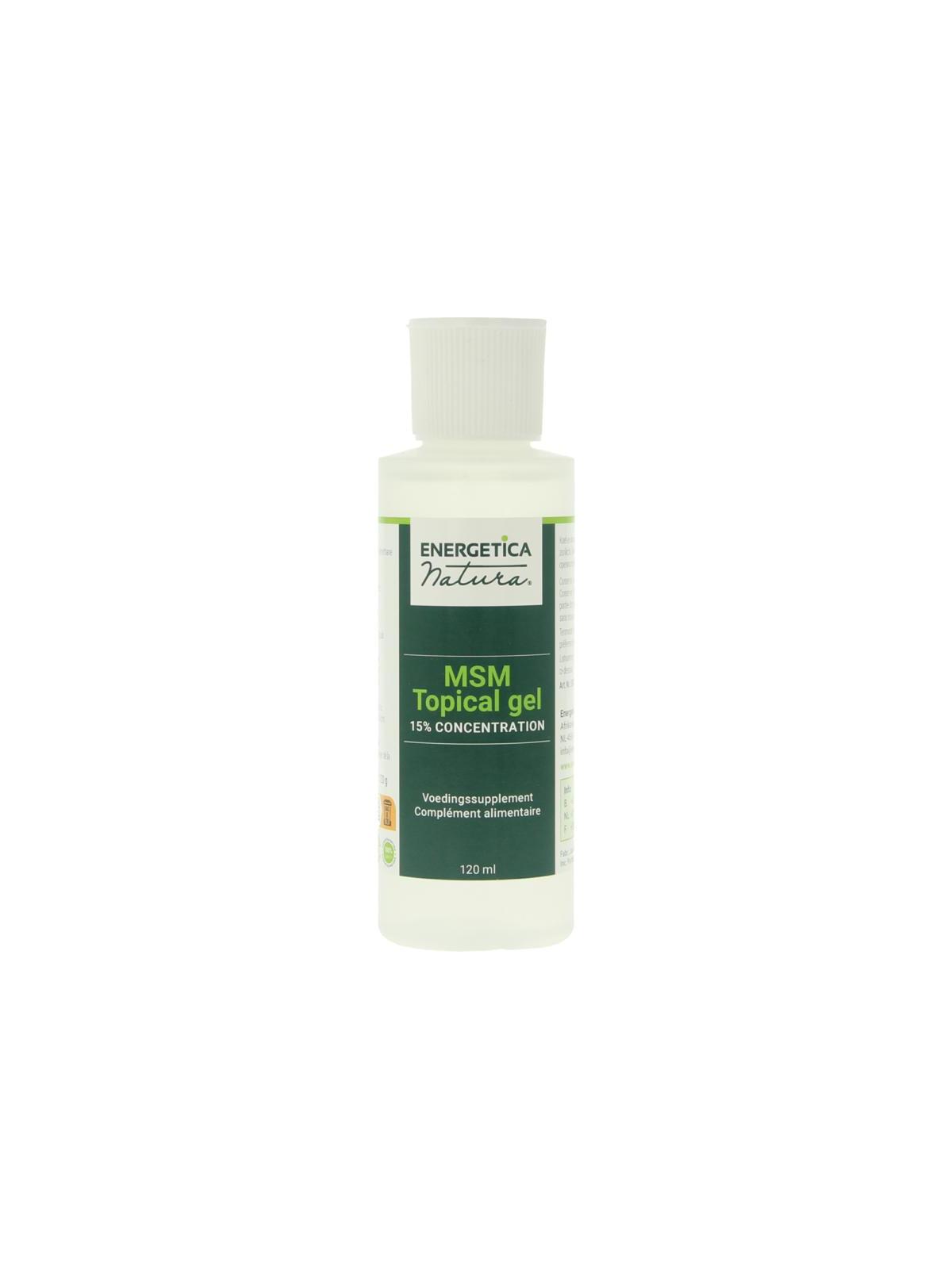 MSM topical gel