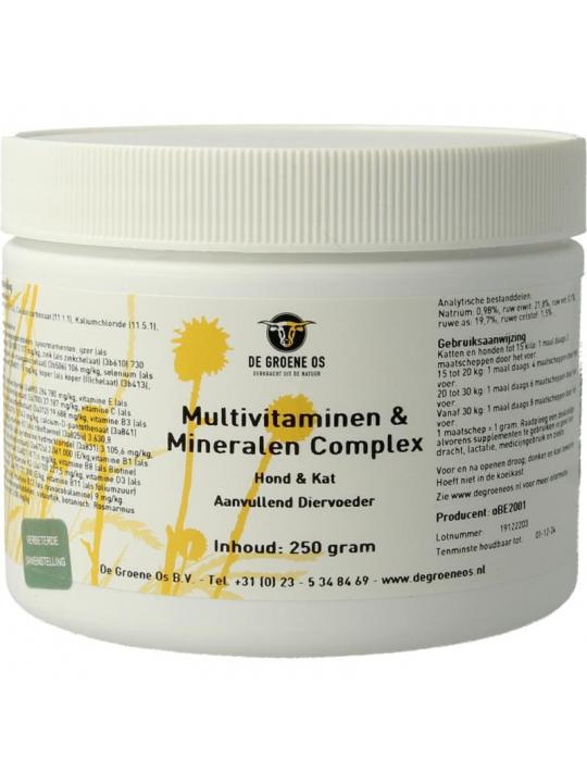 Multi vitamine & mineralen complex hond/kat