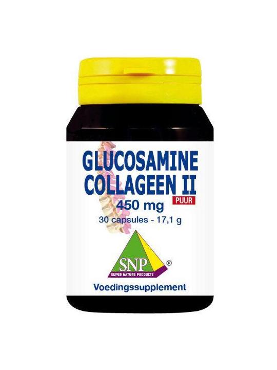 Glucosamine collageen type II puur