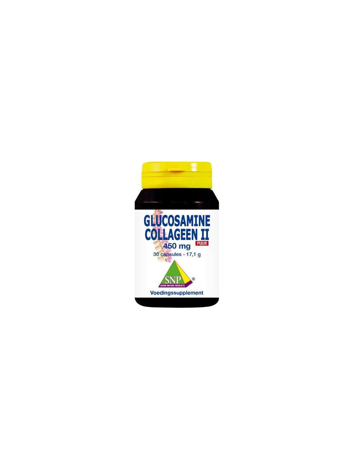 Glucosamine collageen type II puur