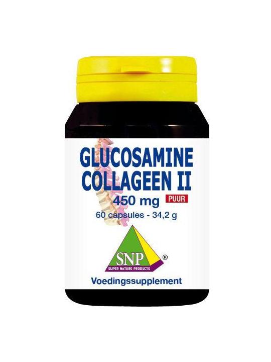 Glucosamine collageen type II puur