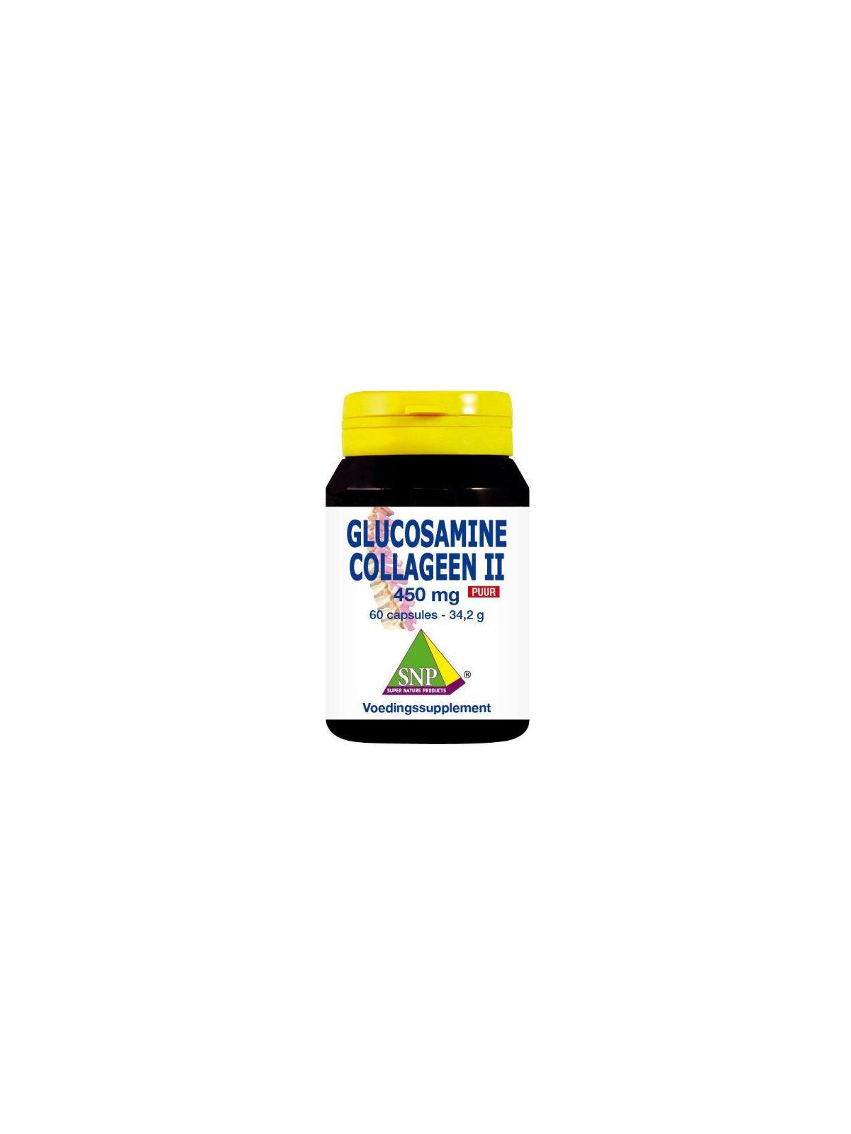 Glucosamine collageen type II puur