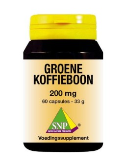 Groene koffiebonen 200mg