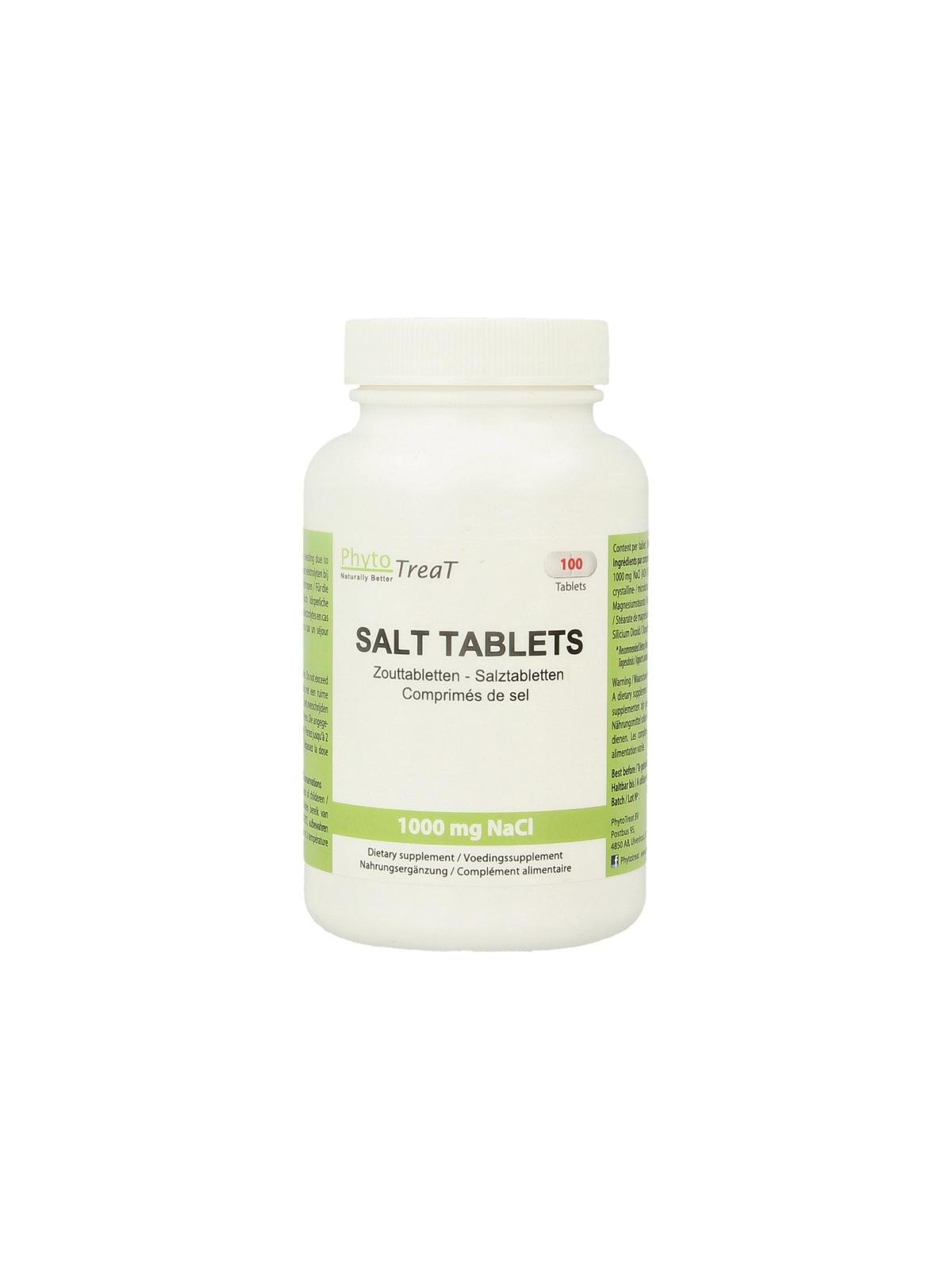 Zouttabletten 1000mg NACL