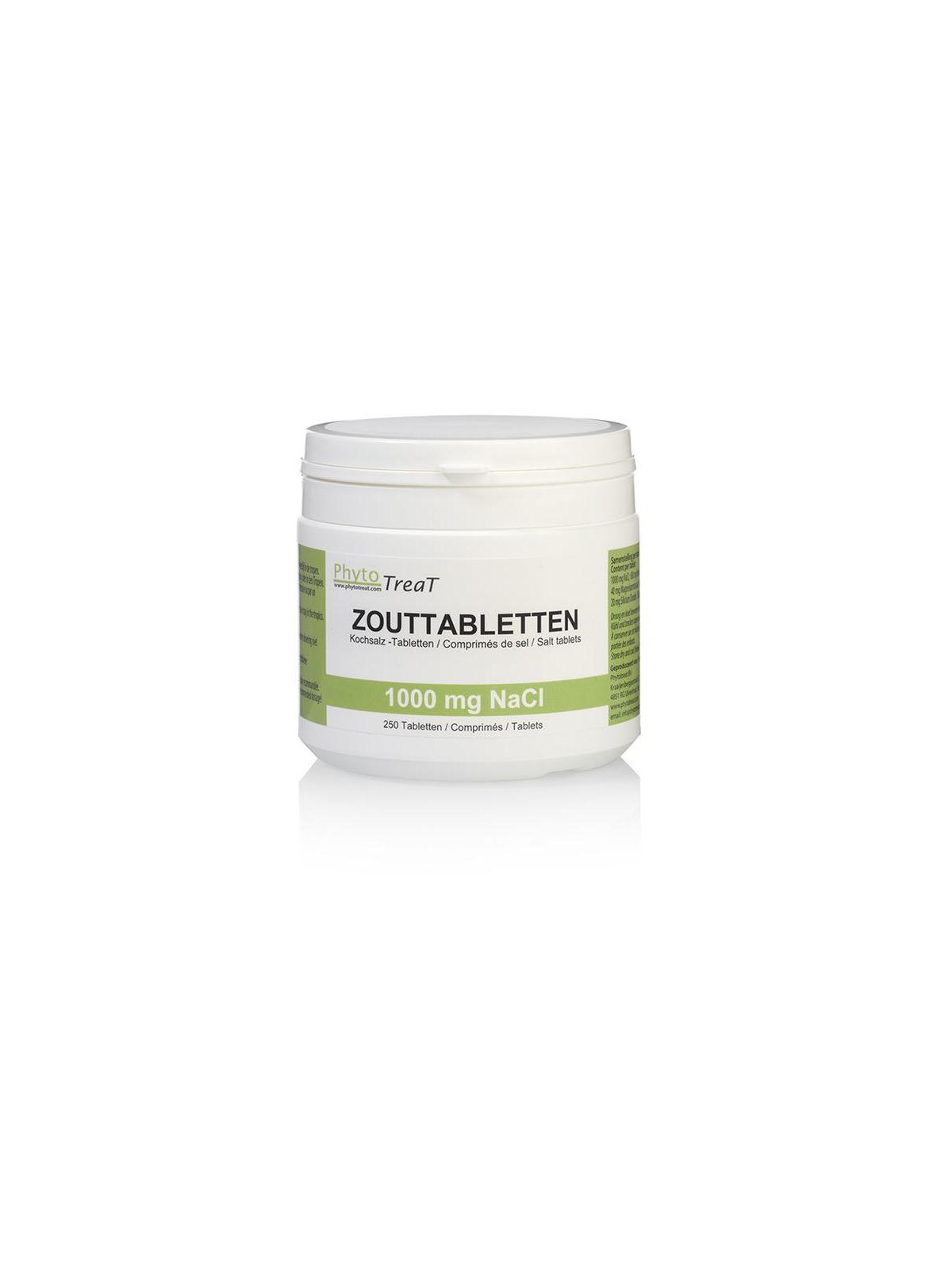 Zouttabletten 1000mg NACL