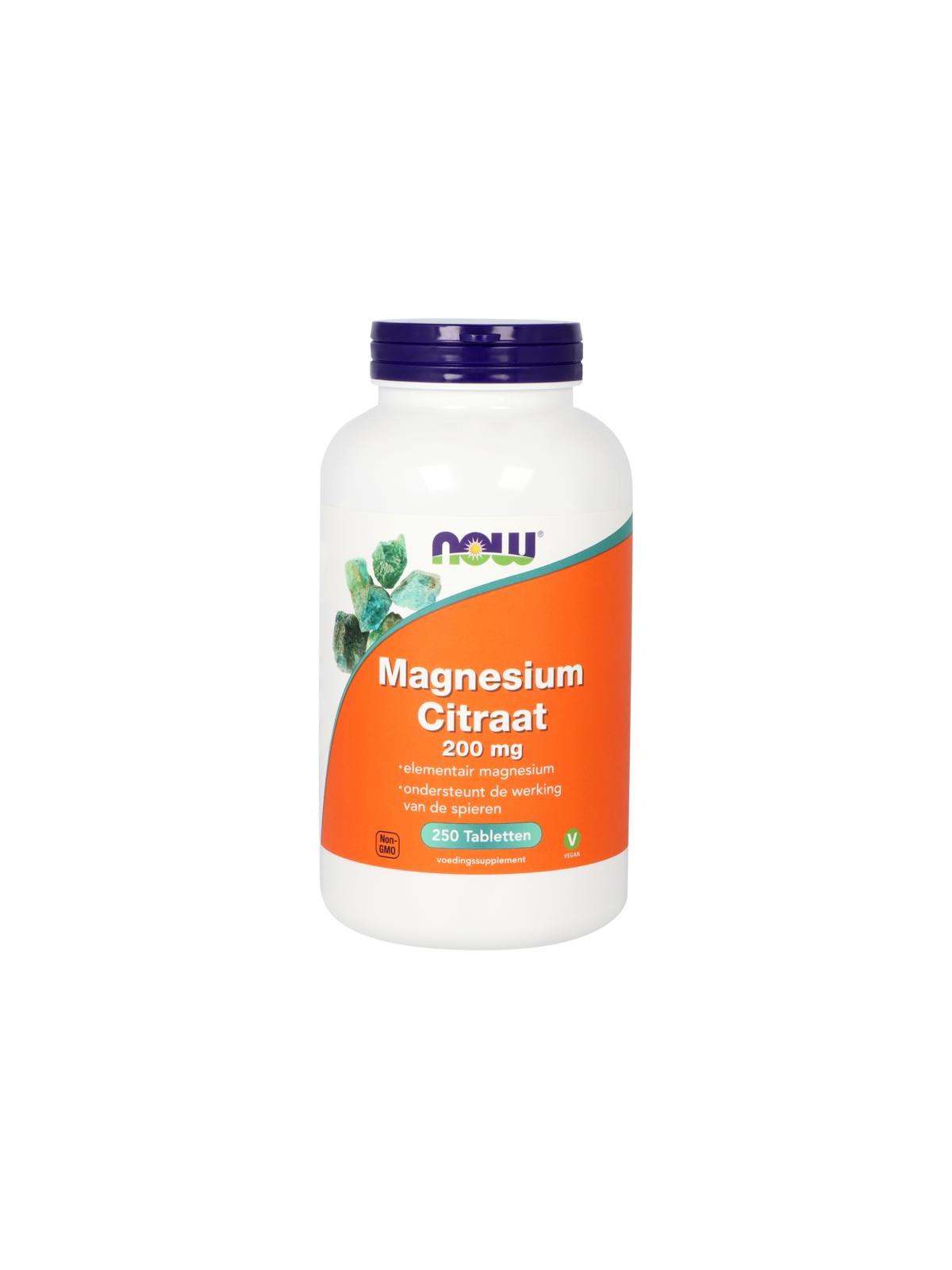 Magnesium citraat 200 mg