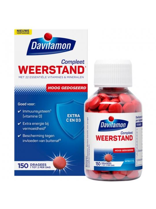 Compleet weerstand hoog gedoseerd