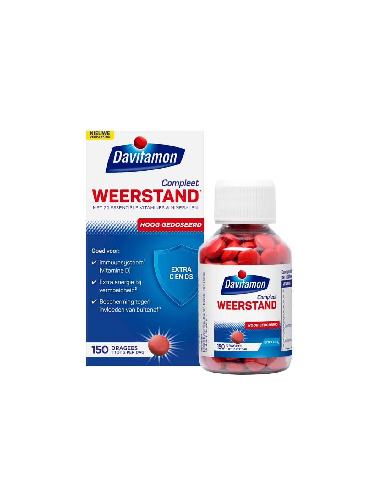 Compleet weerstand hoog gedoseerd